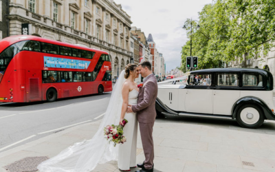 Central London summer wedding – St Mary Le Strand Church and Tower Bridge